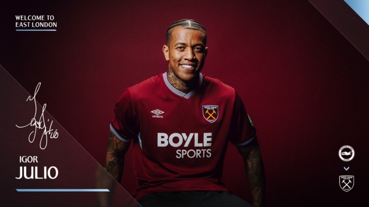 华体会官方平台-记者：帕尔梅拉斯有意布莱顿后卫伊戈尔，球员目前被外租至西汉姆